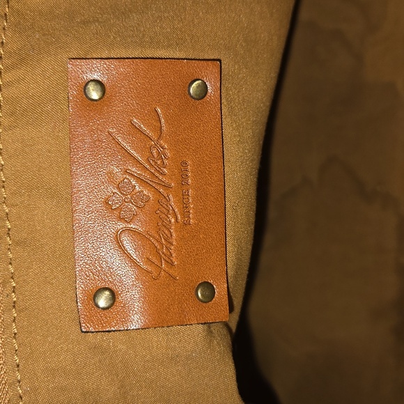 Patricia Nash Sorlana Floral Nylon Leather Tote Bag - Picture 16 of 16